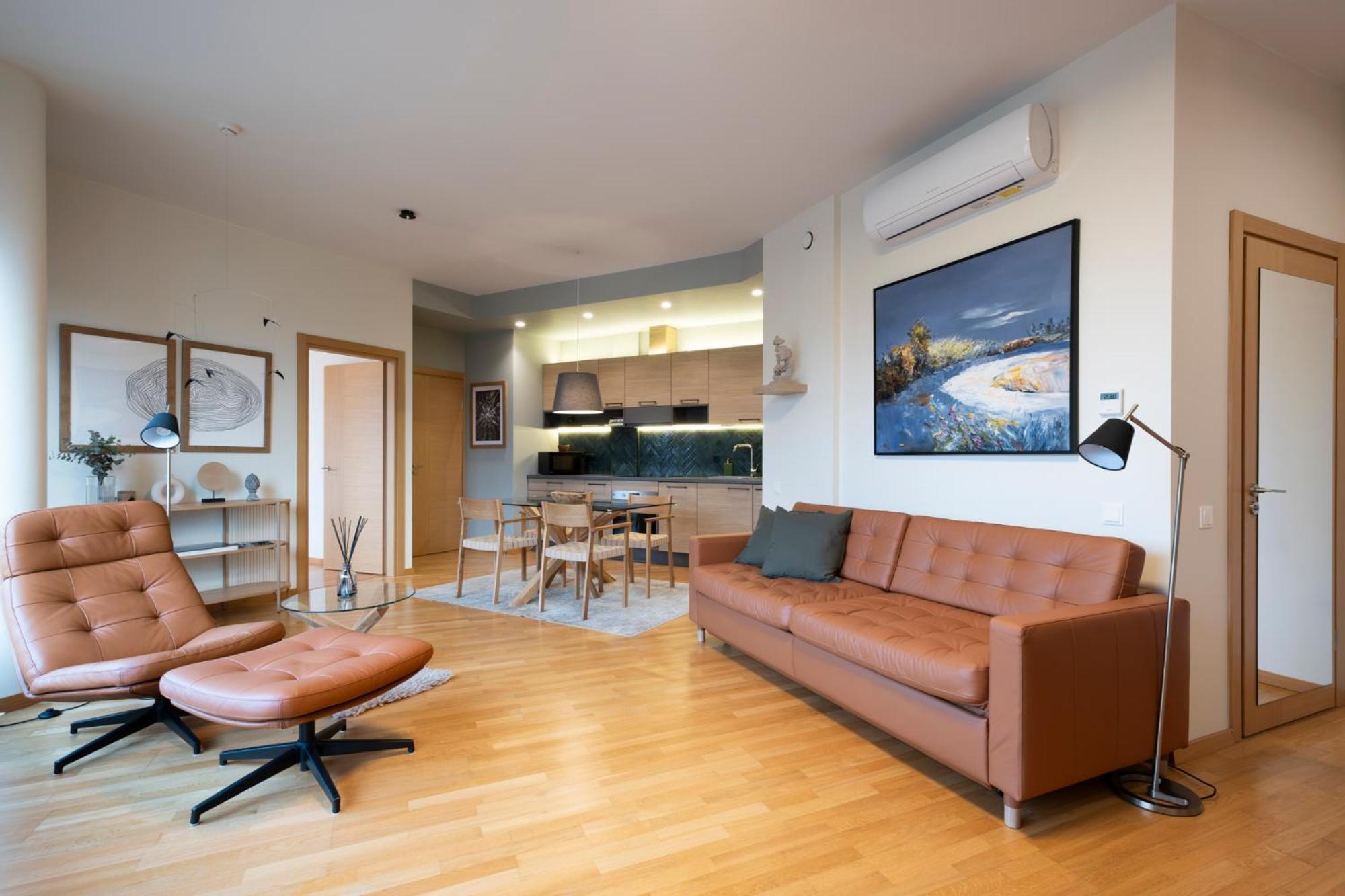 2 Bedroom Apt, 2 Garage Spots & Balconies, Self Check-In, By Cohost Druskininkai Exterior photo