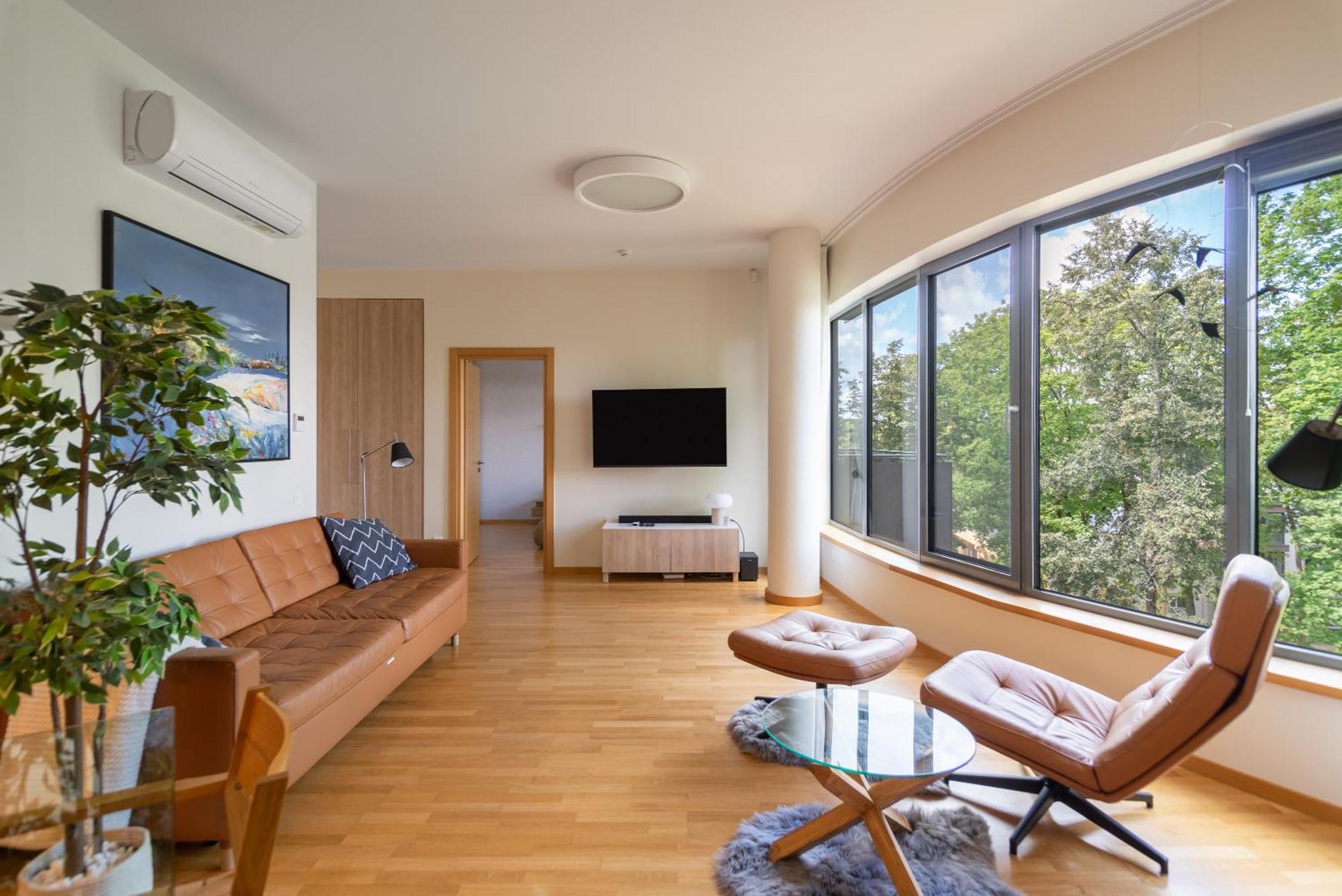 2 Bedroom Apt, 2 Garage Spots & Balconies, Self Check-In, By Cohost Druskininkai Exterior photo