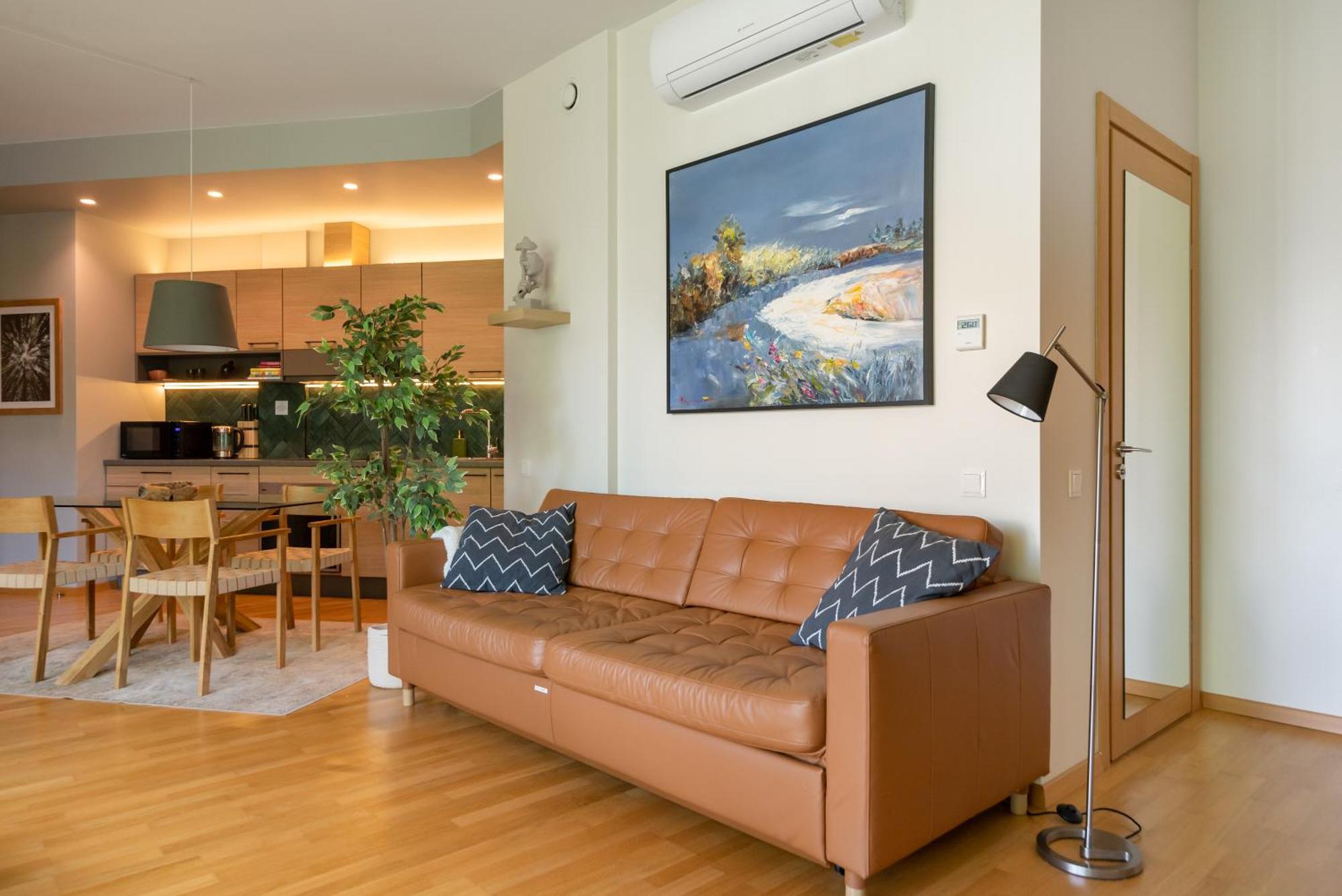2 Bedroom Apt, 2 Garage Spots & Balconies, Self Check-In, By Cohost Druskininkai Exterior photo