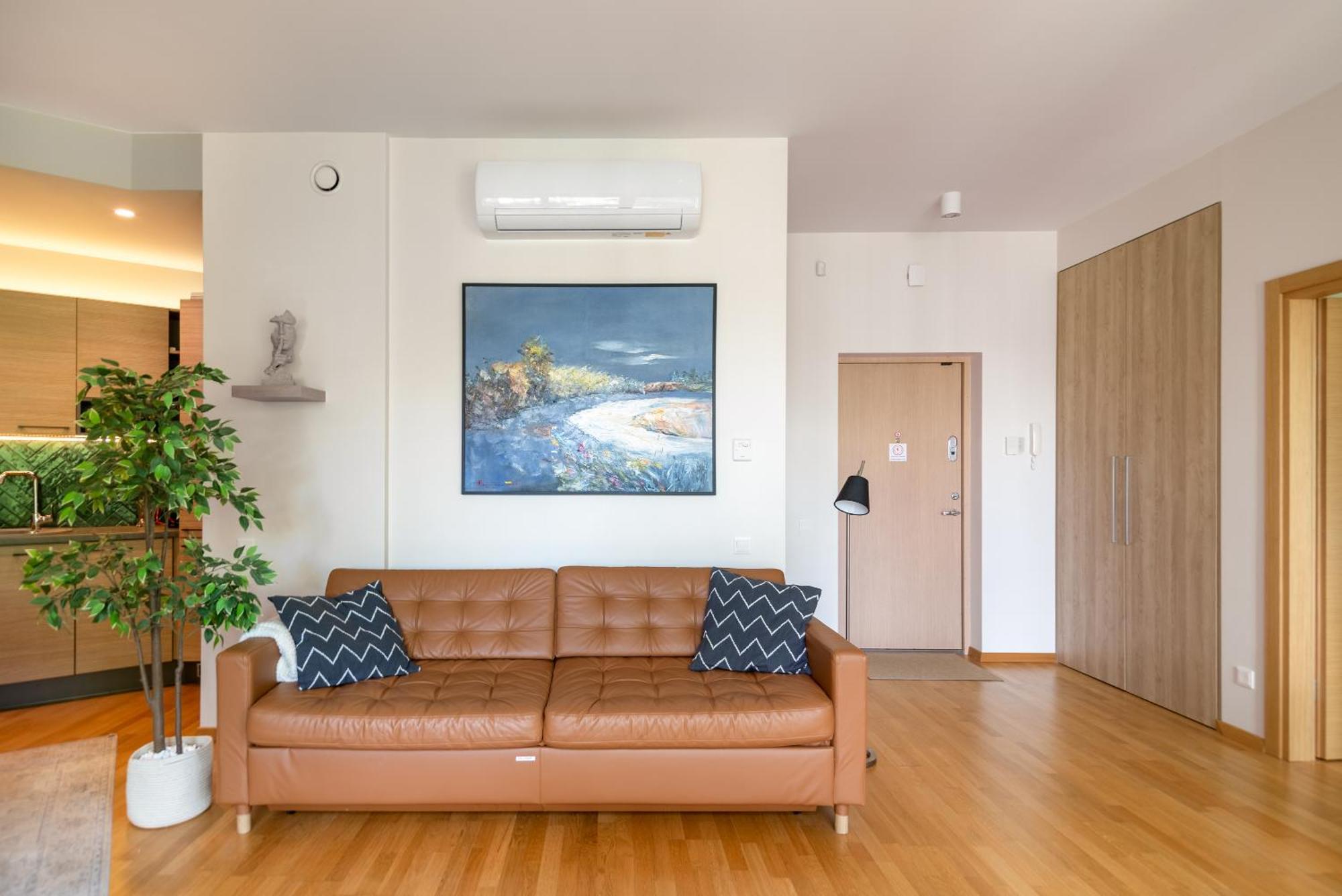 2 Bedroom Apt, 2 Garage Spots & Balconies, Self Check-In, By Cohost Druskininkai Exterior photo